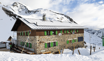 Get Inspired - verticaal Tourski Sellrain berghut